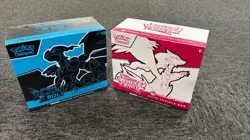Pokemon Center Exclusive TCG Black Bolt and White Flare ETB Bundle Sealed - Image 1
