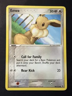Nintendo Eevee 69/113 Delta Species Common Regular English 2005 Pokemon TCG - Image 1