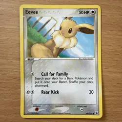 Pokemon TCG Eevee EX Delta Species 69/113 Regular Common - Image 1