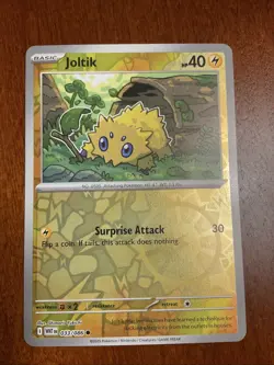 Joltik 033/086 White Flare Reverse Holo Pokemon TCG Card - Image 1