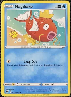 Magikarp 039/192 Swsh02: Rebel Clash Regular - Pokemon Card - Image 1