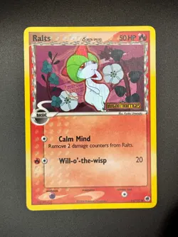 RALTS Δ 61/101 DRAGON FRONTIERS REVERSE HOLO - POKEMON TCG CARD - Image 1