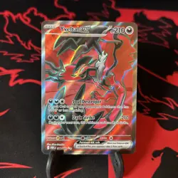 Yveltal EX Full Art 105/088 English Pokemon Card Mint - Image 1