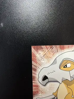 Pokemon Topps Card TV Animation Cubone #104 Blue Logo NM - Image 3