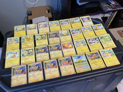 (28) Pikachu CARDS LOT VTG HOLO Raichu Stamped Red Cheeks Platinum Halloween - Image 1