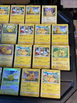 (28) Pikachu CARDS LOT VTG HOLO Raichu Stamped Red Cheeks Platinum Halloween - Image 2