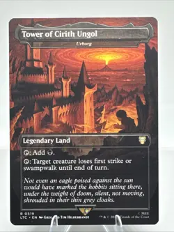 Tower of Cirith Ungol Borderless LTC #519 MTG Magic The Gathering - Image 1