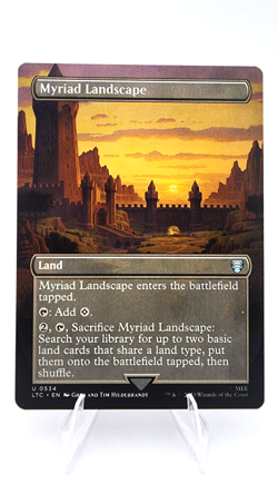 Myriad Landscape (Borderless) Commander: the Lord of the Rings: Tales of... - Image 1