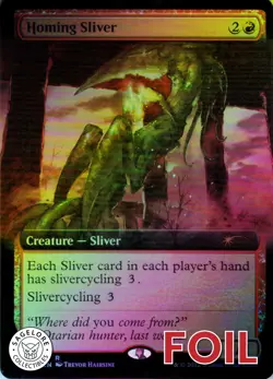 Homing Sliver Extended Art - Foil - Secret Lair Drop - 640 LP - Image 1