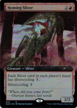 Homing Sliver Extended Art - Foil - Secret Lair Drop - 640 LP - Image 2