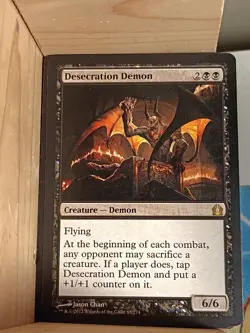 Desecration Demon Return to Ravnica Regular - Image 1
