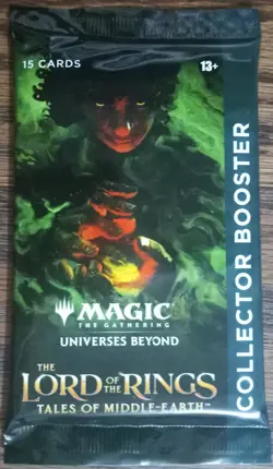 Lord of the Rings Tales of Middle-Earth Sealed Collector Booster Pack - MTG - Image 1