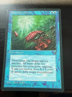 Mana Drain Legends (ITALIAN) Lightly played Blue Uncommon MAGIC The Gathering - Image 1