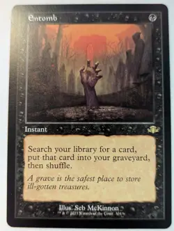 Entomb (Retro Frame) DMR 304/457 MTG Dominaria Remastered English NM-Mint - Image 1