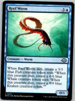 Reef Worm Modern Horizons III MTG - Image 1
