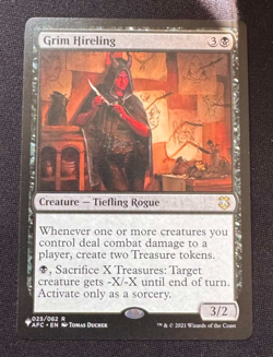Grim Hireling Rare The List Reprints 025/062 MTG Near Mint 2020 - Image 1