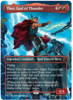 Thor, God of Thunder (0338) - Borderless Marvel Super Heroes - Image 1