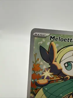 Pokemon TCG Meloetta 026 Mega Evolution Black Star Promo Full Art Holo 2025 NM - Image 2
