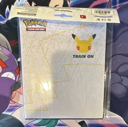 Pokemon TCG First Partner 25th Binder w/ Oversize Pikachu Card MPN 290-80960 - Image 1