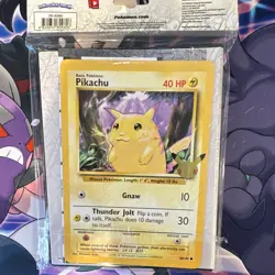 Pokemon TCG First Partner 25th Binder w/ Oversize Pikachu Card MPN 290-80960 - Image 2
