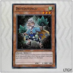 Dotedotengu - LTGY-EN004 - Common 1st Edition Yugioh - Image 1