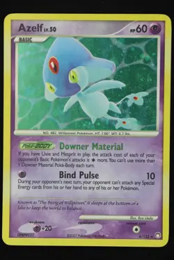 Azelf - 4 - Mysterious Treasures - Pokemon Card - Lightly Played - Image 1