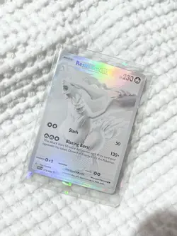 Pokemon Company Reshiram ex 173/086 WHT Secret Rare Holo Full Art 230HP - Image 2