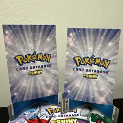 Pokemon Database Shiny Set Venonat Venomoth Shiny Sparkle Holo Set Of 2 - Image 2