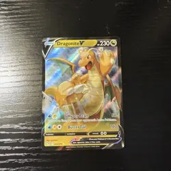 Pokemon Go Dragonite v Ultra Rare Holo Card 49/78 NM/M - Image 1