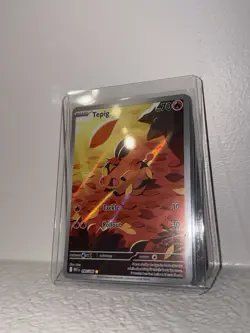 Pokemon TCG Tepig 096/086 SV: White Flare Illustration rare. - Image 3