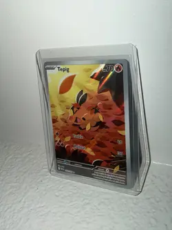 Pokemon TCG Tepig 096/086 SV: White Flare Illustration rare. - Image 4