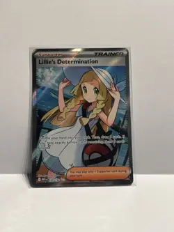 Pokemon TCG Lillie's Determination 169/132 ME01 UR FA Holo EN - Image 1