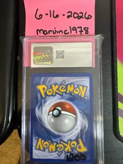 CGC 8.5 Tropical Wind DP48 2009 Worlds Quarter Finalist Stamped Promo Pokemon - Image 2