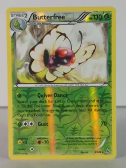 Butterfree - Flashfire - 3/106 - singles - holo/non-holo - Pokemon - Rare - Image 1