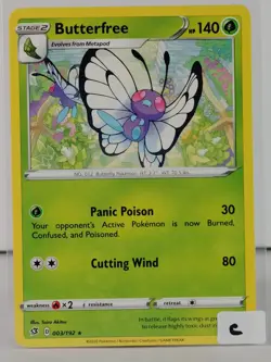Butterfree - POKEMON - Rebel Clash - 003/192 - NM - C - Image 5