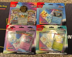 4 Pokemon TCG SV8.5 Prismatic Evolutions Blisters Sealed Lot - Image 1
