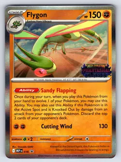Flygon (Prerelease) 016 Holo Promo ME: Mega Evolution Promo Pokemon TCG NM - Image 1