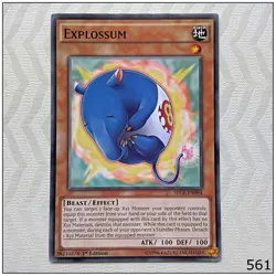 Explossum - SECE-EN094 - Common 1st Edition Yugioh - Image 1