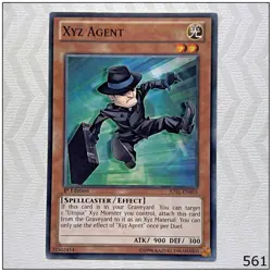 Xyz Agent - JOTL-EN005 - Common 1st Edition Yugioh - Image 1
