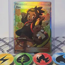 Pokemon TCG Hau 144/145 Sm-Guardians Rising Full Art 2017 NM - Image 1