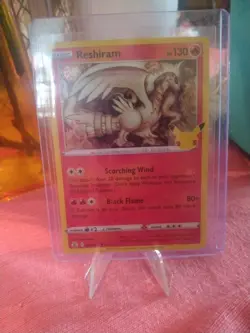Pokemon TCG Reshiram Celebrations 002/025 Holo Holo Rare - Image 1