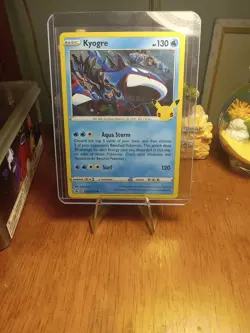 Pokemon TCG Kyogre Celebrations 003/025 130 HP Holo Rare - Image 1