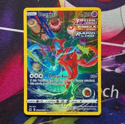 The Pokemon Company Deoxys GG12/GG70 Crown Zenith GG Ultra Rare Holo 120 HP - Image 1