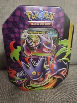 Pokemon TCG: Mega Mega Moonlit Tin Mega Gengar Ex Promo | Factory Sealed - Image 2