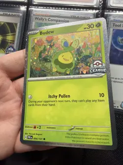 Pokemon TCG Budew Premier Ball League Exclusive PRE 004/131 Holo English - Image 3