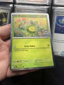 Pokemon TCG Budew Premier Ball League Exclusive PRE 004/131 Holo English - Image 4