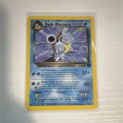 Pokemon TCG Dark Blastoise 20/82 Team Rocket Rare Unlimited Regular 70 HP EN - Image 1