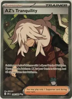 Pokemon TCG AZ's Tranquility 106/086 Me04: Chaos Rising Holo - Image 1