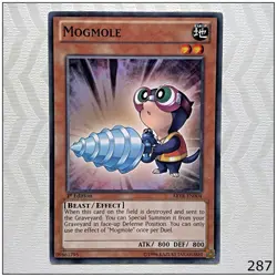 Mogmole - ABYR-EN004 - Common 1st Edition Yugioh - Image 1
