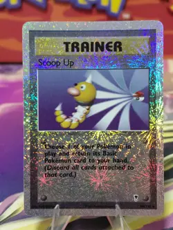 Pokemon TCG Trainer Scoop Up 104/110 Reverse Holo Legendary Collection NM/LP - Image 1